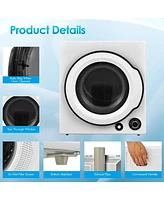 Compact Electric Tumble Laundry Dryer with Stainless Steel Tub