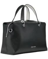 Calvin Klein Cali Satchel with Web Strap
