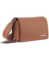 Calvin Klein Millie Double Zip Crossbody Bag