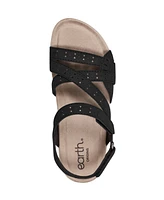 Earth Women's Seravi Strappy Round Toe Casual Sandals