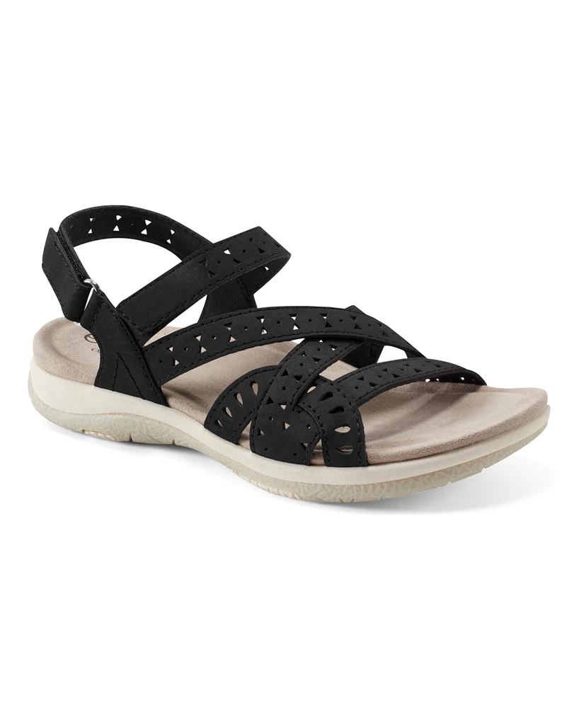 Earth Women's Seravi Strappy Round Toe Casual Sandals