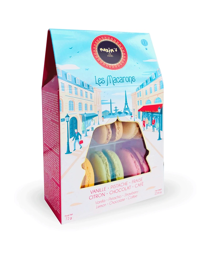 Maxim's De Paris Macaron Assortment, 6 Pieces