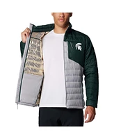 Columbia Men's Gray Michigan State Spartans Double Blitz Omni-Heat Infinity Insulated Full-Zip Jacket