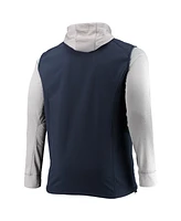 Dunbrooke Men's Navy/Gray Tennessee Titans Big Tall Alpha Full-Zip Hoodie Jacket