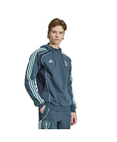 Adidas Men's Aqua Seattle Sounders Fc 2025 Travel Pullover Hoodie