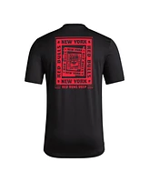 Adidas Men's Black New York Red Bulls Local Wrap T-Shirt