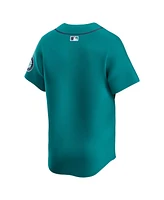 Nike Men's Aqua Seattle Mariners Alternate Limited Jersey