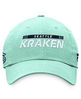 Fanatics Men's Light Blue Seattle Kraken Authentic Pro Rink Adjustable Hat