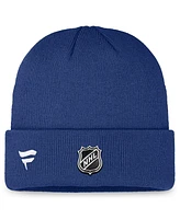 Fanatics Men's Blue Toronto Maple Leafs Authentic Pro Training Camp Cuffed Knit Hat