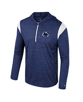 Colosseum Men's Navy Penn State Nittany Lions Dozer Half-Zip Windshirt