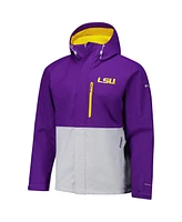 Columbia Men's Purple Lsu Tigers Field Bound Omni-Tech Full-Zip Jacket