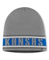 Top of the World Men's Gray Kansas Jayhawks Jace Knit Beanie