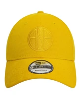 New Era Men's Yellow As Roma Corduroy Tonal 9FORTY Adjustable Hat
