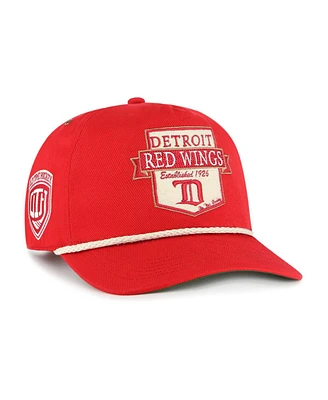 '47 Brand Men's Detroit Red Wings Old Time Hockey Rafter Sure Shot Hitch Adjustable Hat