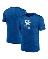 Nike Men's Royal Kentucky Wildcats Campus Center Block Velocity Performance T-Shirt