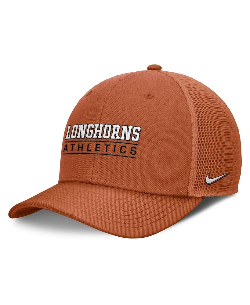 Nike Men's Texas Orange Texas Longhorns Rise Adjustable Hat