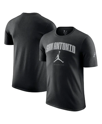 Jordan Men's and Women's Black San Antonio Spurs Essential Cities T-Shirt