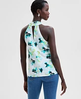 I.n.c. International Concepts Women's Mock-Neck Halter Top, Exclusively at Macy's