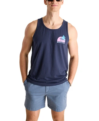 Chubbies Men's Palm Wave Print Sleeveless T-Shirt