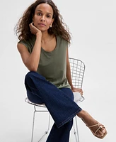 I.n.c. International Concepts Women's Luxe Layering Top, Exclusively at Macy's