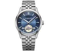 Raymond Weil Men's Swiss Automatic Freelancer Stainless Steel Bracelet Watch 43mm