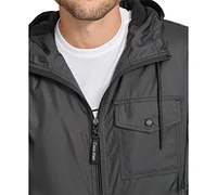 Calvin Klein Men's Polar Fleece Lined Windbreaker