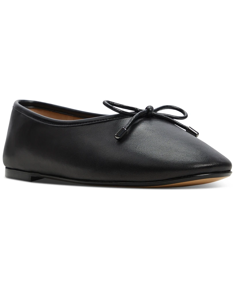 Aldo Women's Joselie Bow-Trim Ballerina Flats