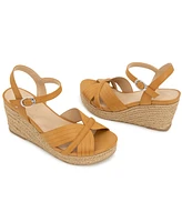 Kenneth Cole Reaction Women's Comi Almond Toe Wedge Sandals