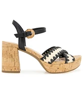 Kenneth Cole Reaction Women's Reeva Raffia Platform Dress Sandals