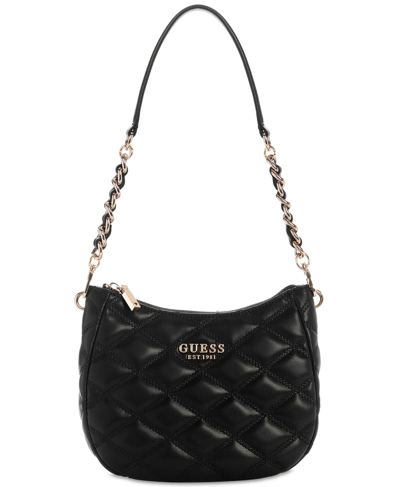 Guess Tamsin Quilted Small Top Zip Shoulder Bag