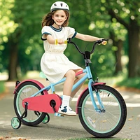 Kids Bike with Adjustable Handlebar Saddle for 4-8 Years Old