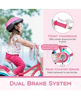 Girls Bike for Kids with Doll Seat and Training Wheels for Safe and Fun Riding