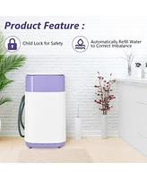 8lbs Portable Fully Automatic Washing Machine with Drain Pump