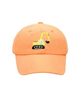 Bits & Bows Boys Excavator Baseball Hat