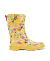 Daisy Delight Mid Rain Boot