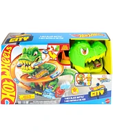 Hot Wheels City T-Rex Blaze Battle Playset