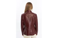 Furniq Uk Women's Leather Jacket