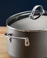 Rachael Ray Professional Hard-Anodized Nonstick 8-Qt. Oval Pasta Pot & Braiser