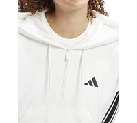 adidas Women's The Essentials Relaxed Hooded Track Jacket