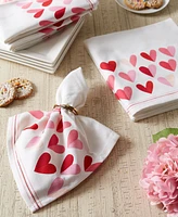 Design Imports Valentine's Day Napkin, Set of 6