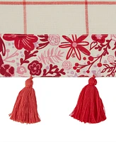 Design Imports Darling Window Pane Table Runner, 14" x 72"