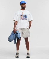 Mode Of One Mens Redefine Ordinary Relaxed Fit Graphic T Shirt Solid Ripstop Shorts Exclusively At Macys