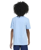 adidas Big Boys Cotton Logo Graphic Crewneck T-Shirt