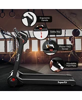 2.25 Hp Electric Motorized Folding Treadmill with Led Display