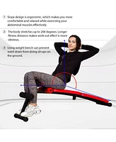 Abdominal Twister Trainer with Adjustable Height Exercise Bench