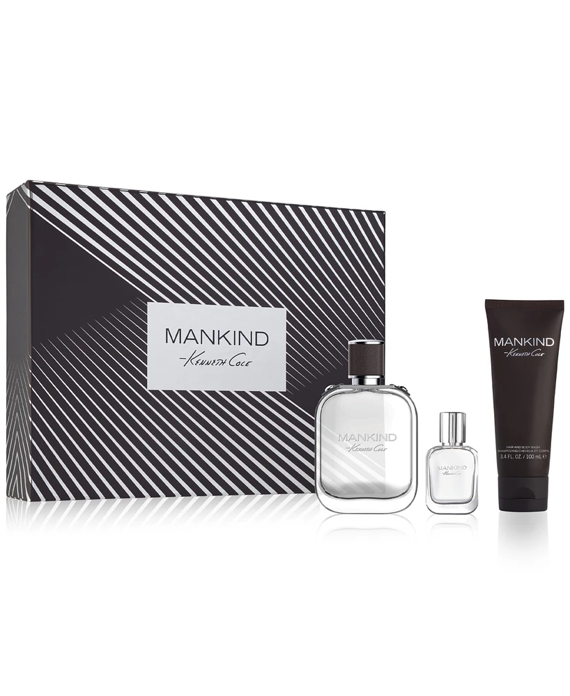 Kenneth Cole Men's 3-Pc. Mankind Eau de Toilette Gift Set