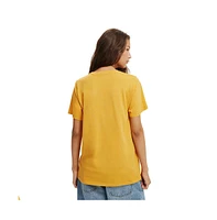 Cotton On Women's Regular Lcn Slim Fit Graphic Tee