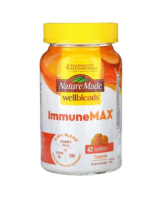Nature Made Wellblends ImmuneMax Gummies Tangerine