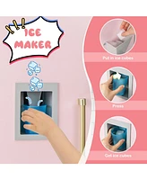 Pretend Play Kitchen with Ice Maker Fun Interactive Toy for Kids