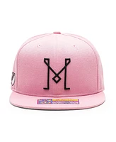 Fan Ink Men's and Women's Pink Inter Miami Cf Dawn Snapback Hat